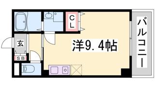 pista中山手通の間取り画像