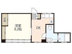 田淵ビルA棟の間取り画像