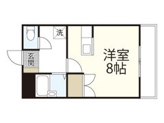 セントフォレスト北長瀬の間取り画像