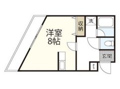 セントフォレスト北長瀬の間取り画像
