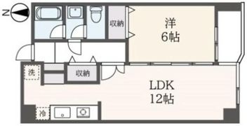 メゾンドラフィネ宮下の間取り画像