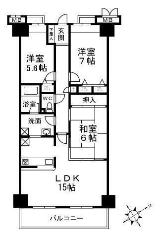 間取図