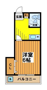 セシオン西新宿の間取り画像
