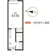 仮）ハーミットクラブハウスmix杉田の間取り画像