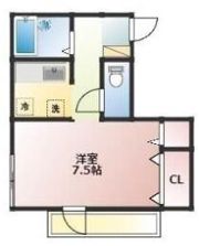 メゾン辰和の間取り画像