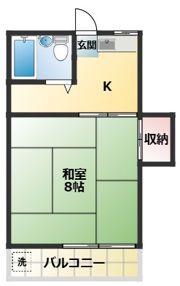 平井ハイツの間取り画像