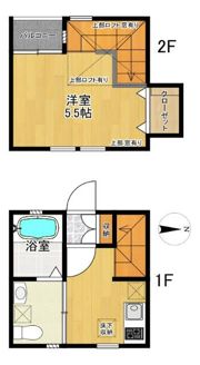先行舎弐号の間取り画像