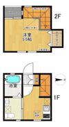 先行舎弐号の間取り画像