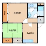 ガーデンヒルGⅠの間取り画像