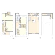 住吉山手 貸家の間取り画像