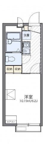 レオパレスシティーEの間取り画像
