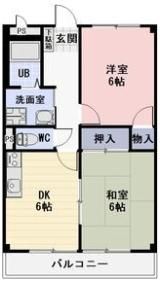サニーコート川添の間取り画像