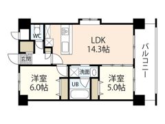 SunCrest西崎の間取り画像