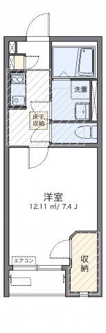 レオネクストクレールの間取り画像