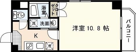 ウイング平和大通りの間取り画像