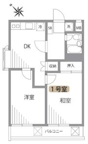 ファミール石川台の間取り画像