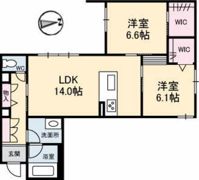 グランドソレイユ A棟の間取り画像