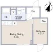 エクサム西新宿の間取り画像