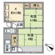 中町住宅の間取り画像