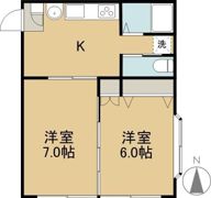 中祥マンションAの間取り画像