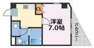 プレミアムAWAZA（旧ドエル立売堀）の間取り画像