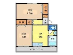 坂東マンションの間取り画像