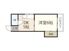河原町ハイツの間取り画像