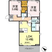 D-ROOM 隈府 A棟の間取り画像