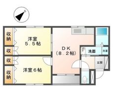 ロイヤルハイツ藤田の間取り画像