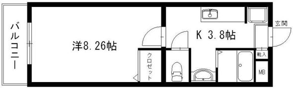 モルトの間取り画像