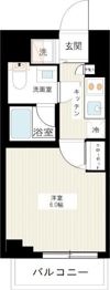 ラヴェニール横浜蒔田の間取り画像