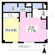 パレステージ土居田の間取り画像