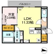 フルールブランの間取り画像