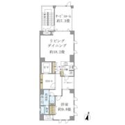 広尾Quartoの間取り画像