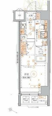 ベルシード横濱ウエストIIの間取り画像