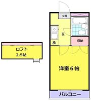 ガーデンヒルズ新倉Aの間取り画像