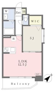 アンベリール紺屋町の間取り画像