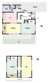 竹松戸建の間取り画像