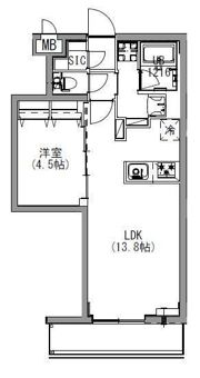 S－RESIDENCE北戸田の間取り画像