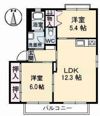 エスティー新福 D棟の間取り画像