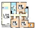 Hilltop Eastの間取り画像