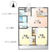 ミロワール壱番館の間取り画像