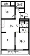 パラシオン城下の間取り画像