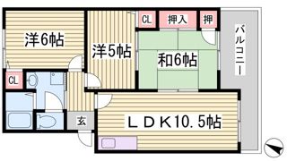 リオ谷上の間取り画像