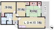 リオ谷上の間取り画像
