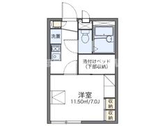 レオパレス伸和の間取り画像