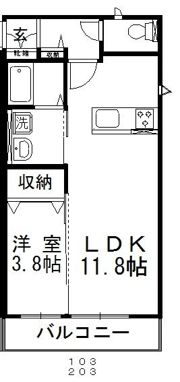 ABILITY Mの間取り画像