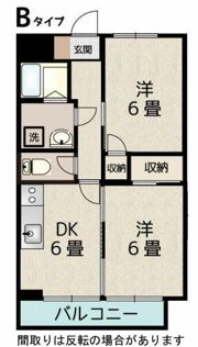 双美館の間取り画像