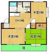 レジデンスAの間取り画像