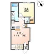 （仮称）千葉市中央区矢作町新築アパートの間取り画像